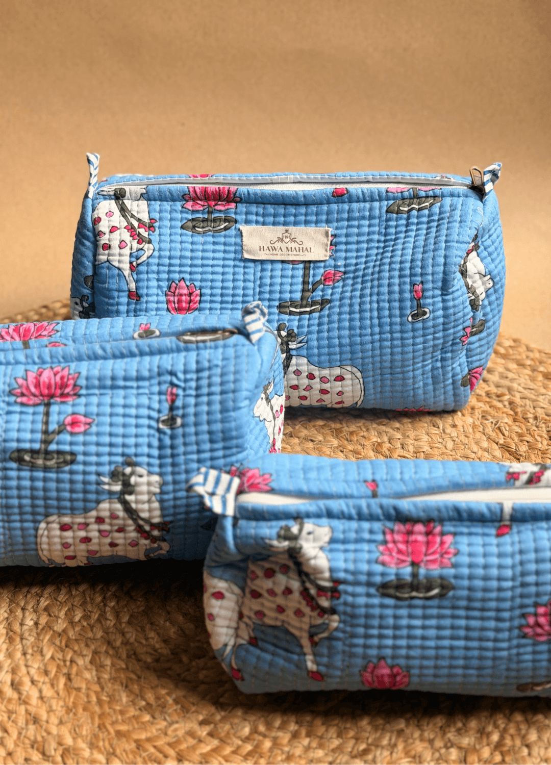 Multipurpose Toiletry Bags- Set of 3