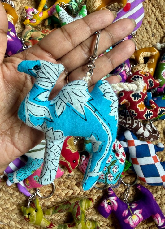 FABRIC KEYCHAINS