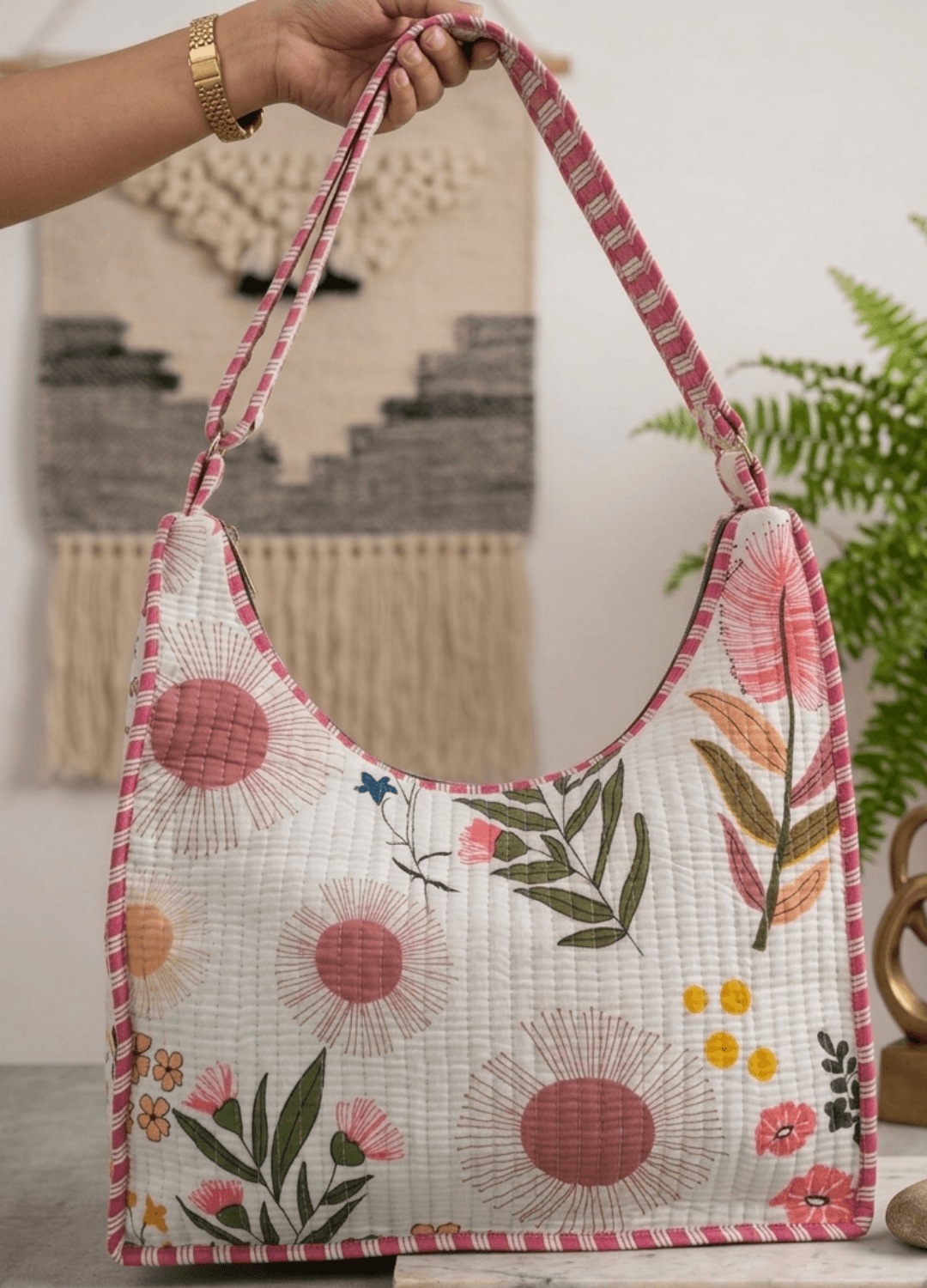 Sling Purse - White