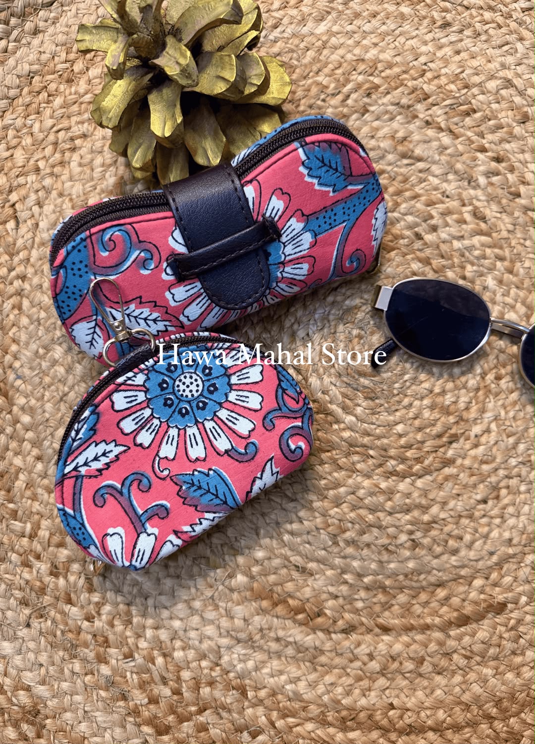 Sunglasses Cover & Mini pouch Combo -2 pc set