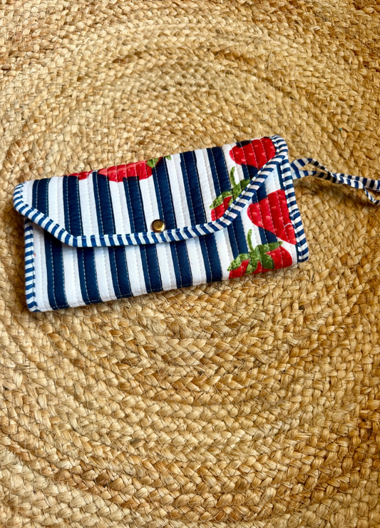 Roll Up Pouch - Navy blue