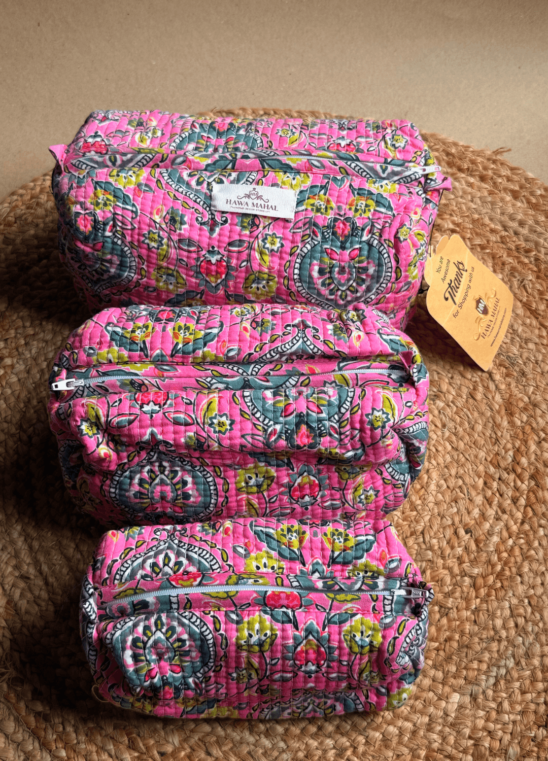 Multipurpose Toiletry Bags- Set of 3