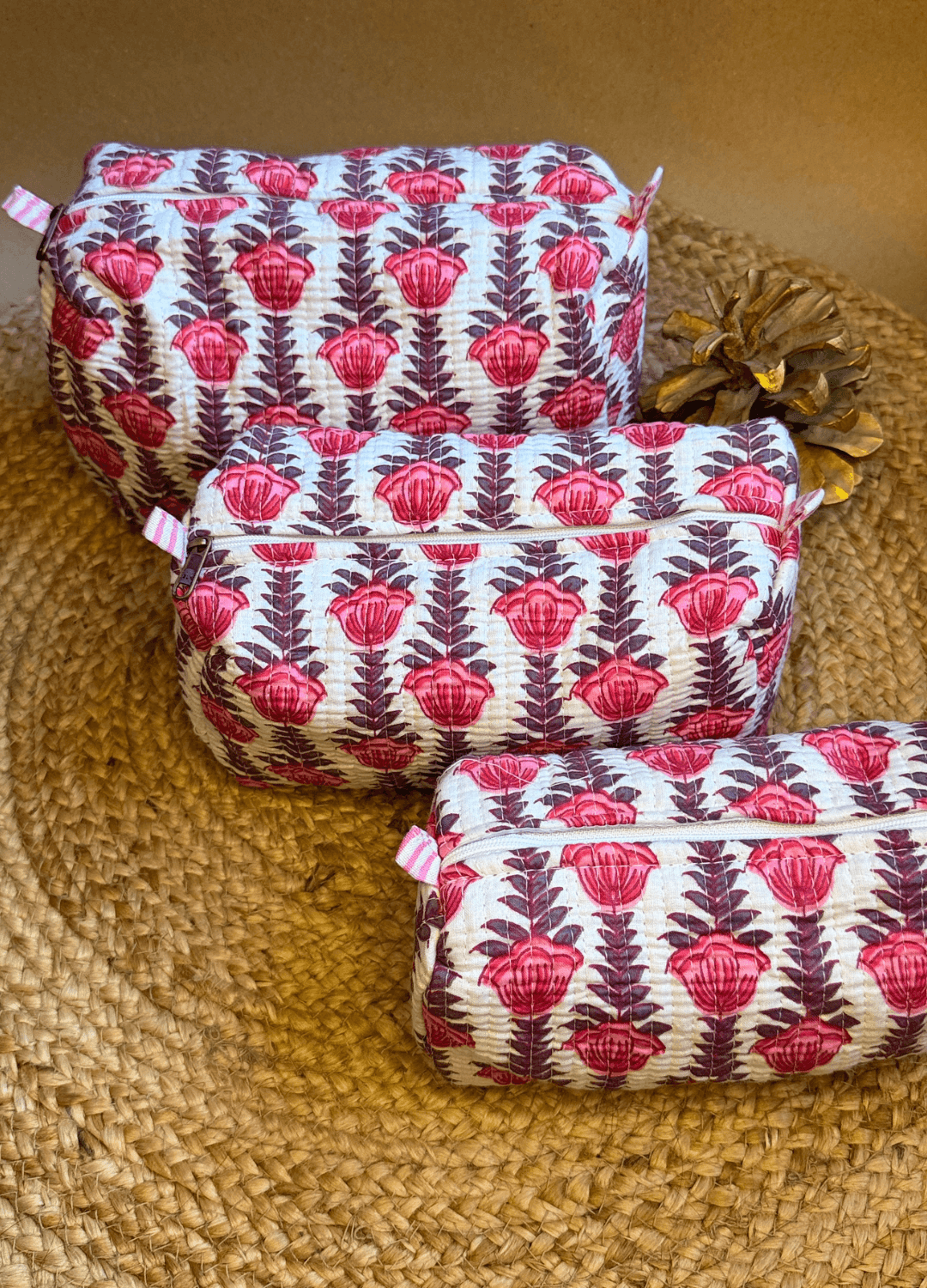 Multipurpose Toiletry Bags- Set of 3