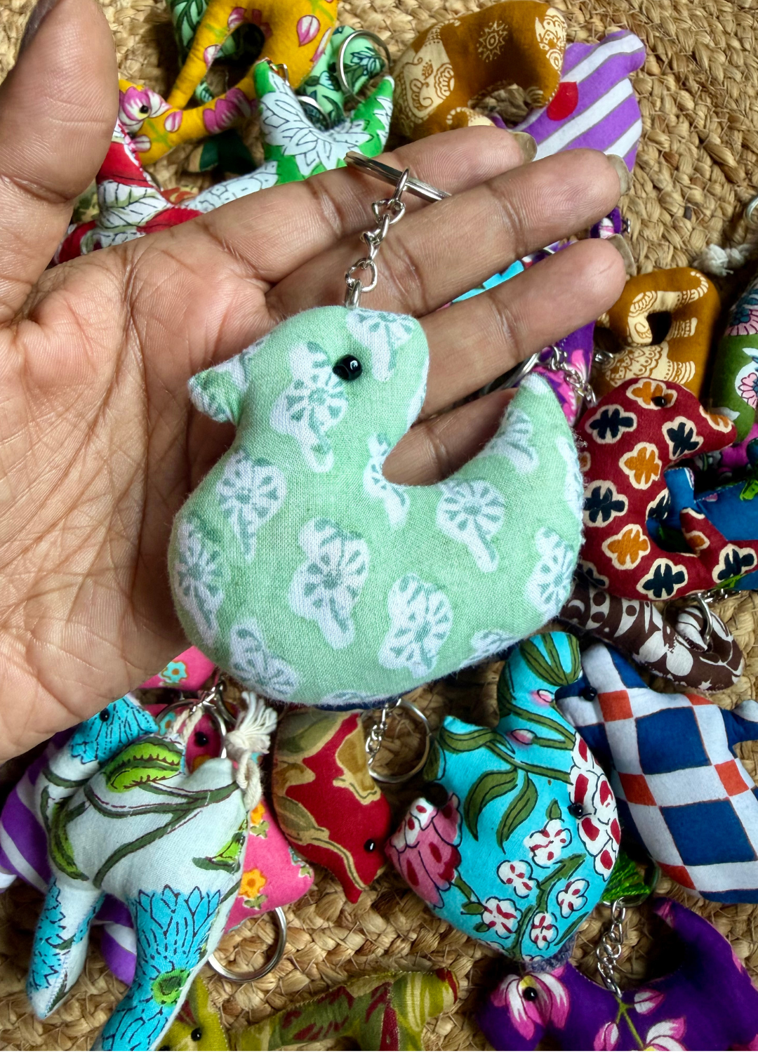 FABRIC KEYCHAINS