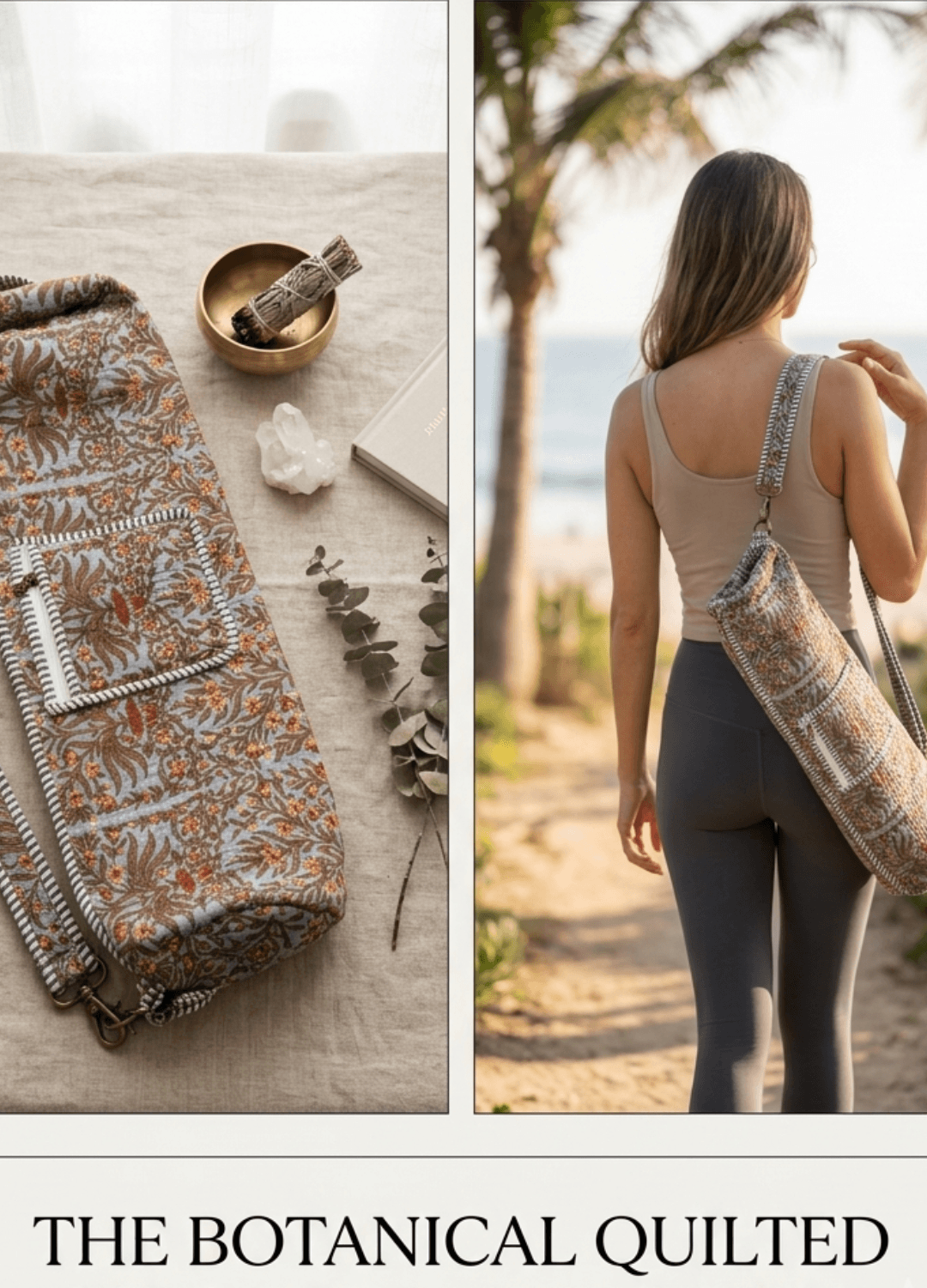 Yoga Sling Bag- Grey