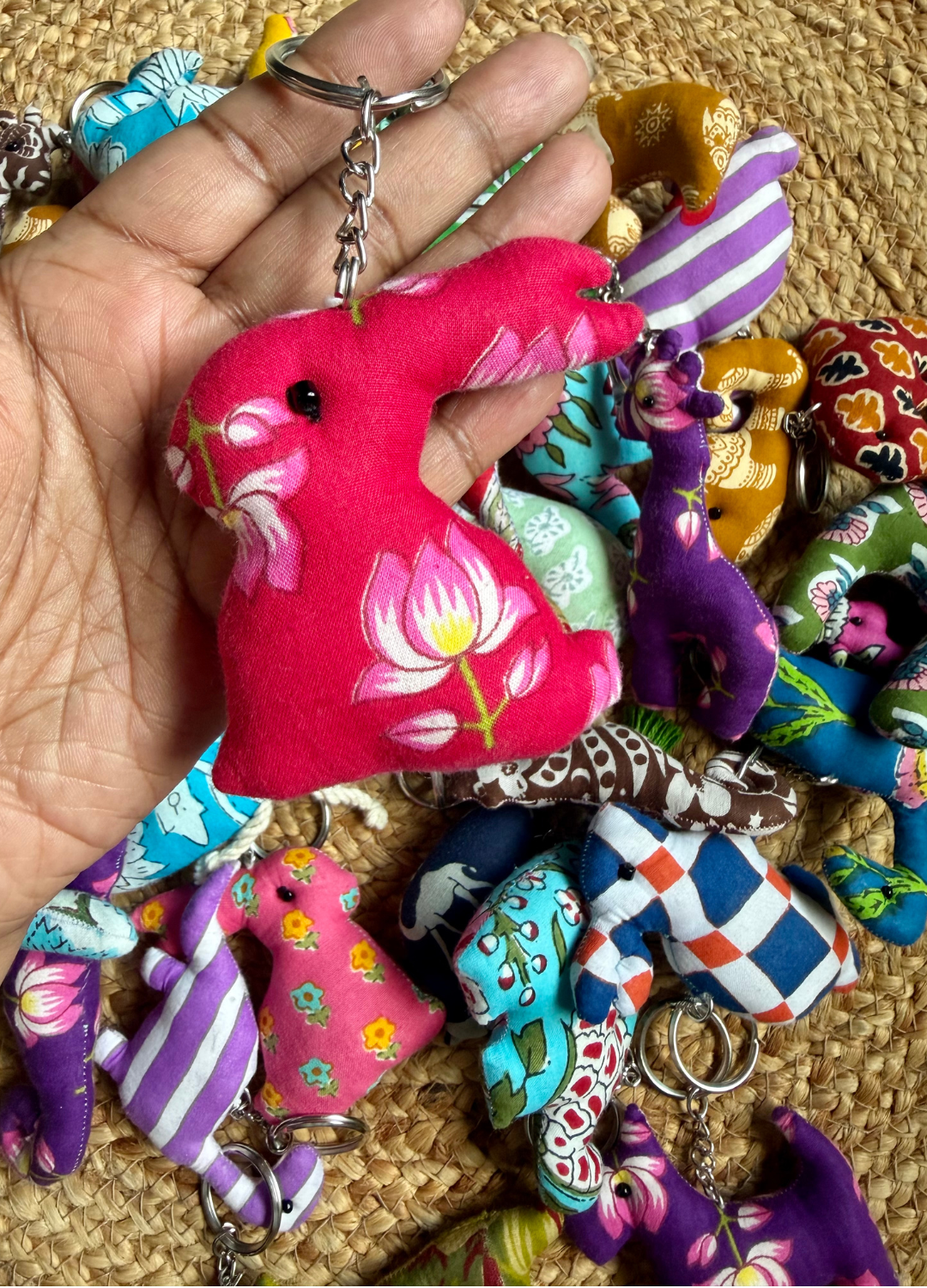 FABRIC KEYCHAINS