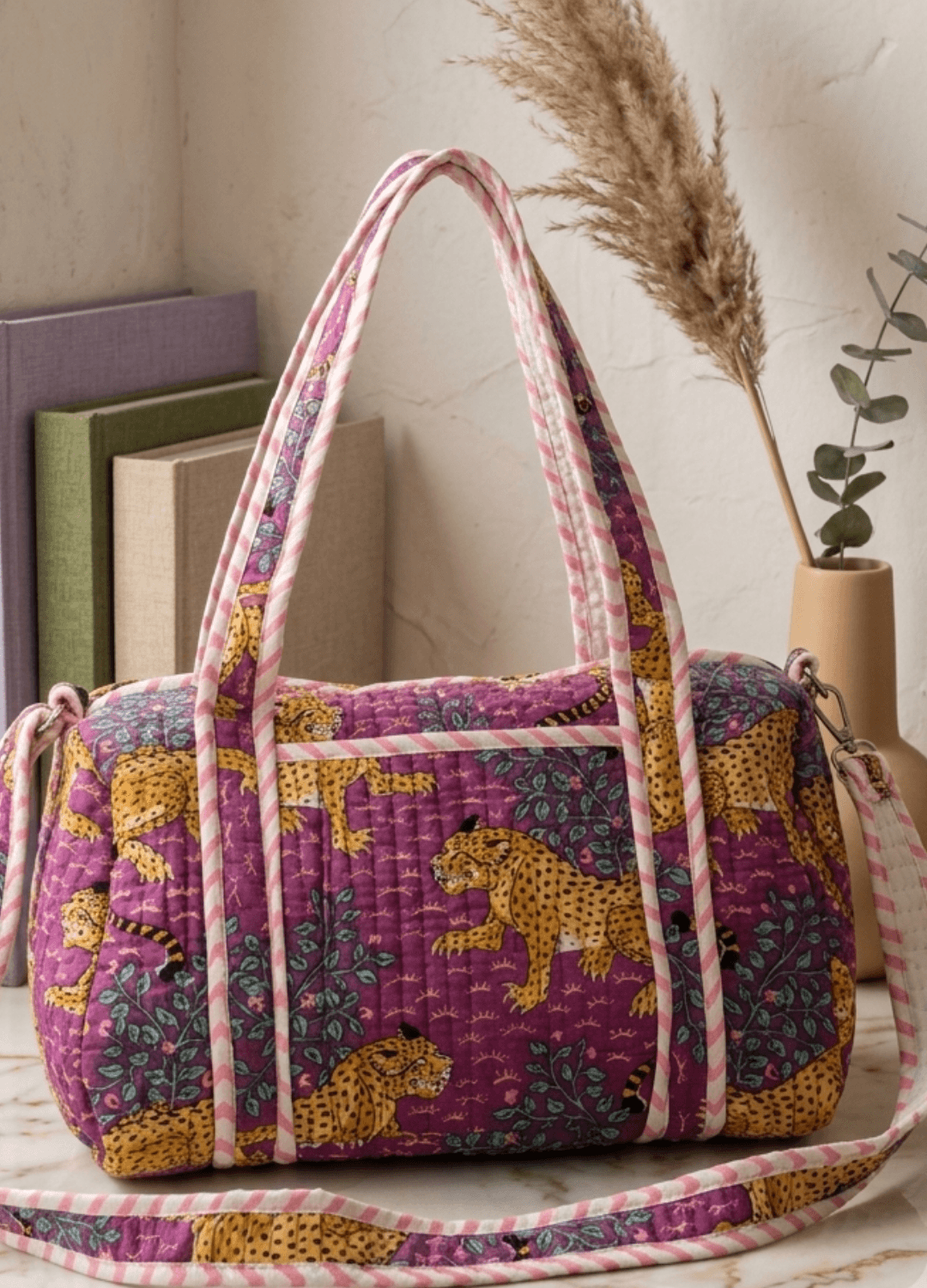 Mini Duffle Bag - Purple