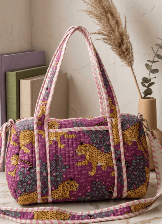 Mini Duffle Bag - Purple