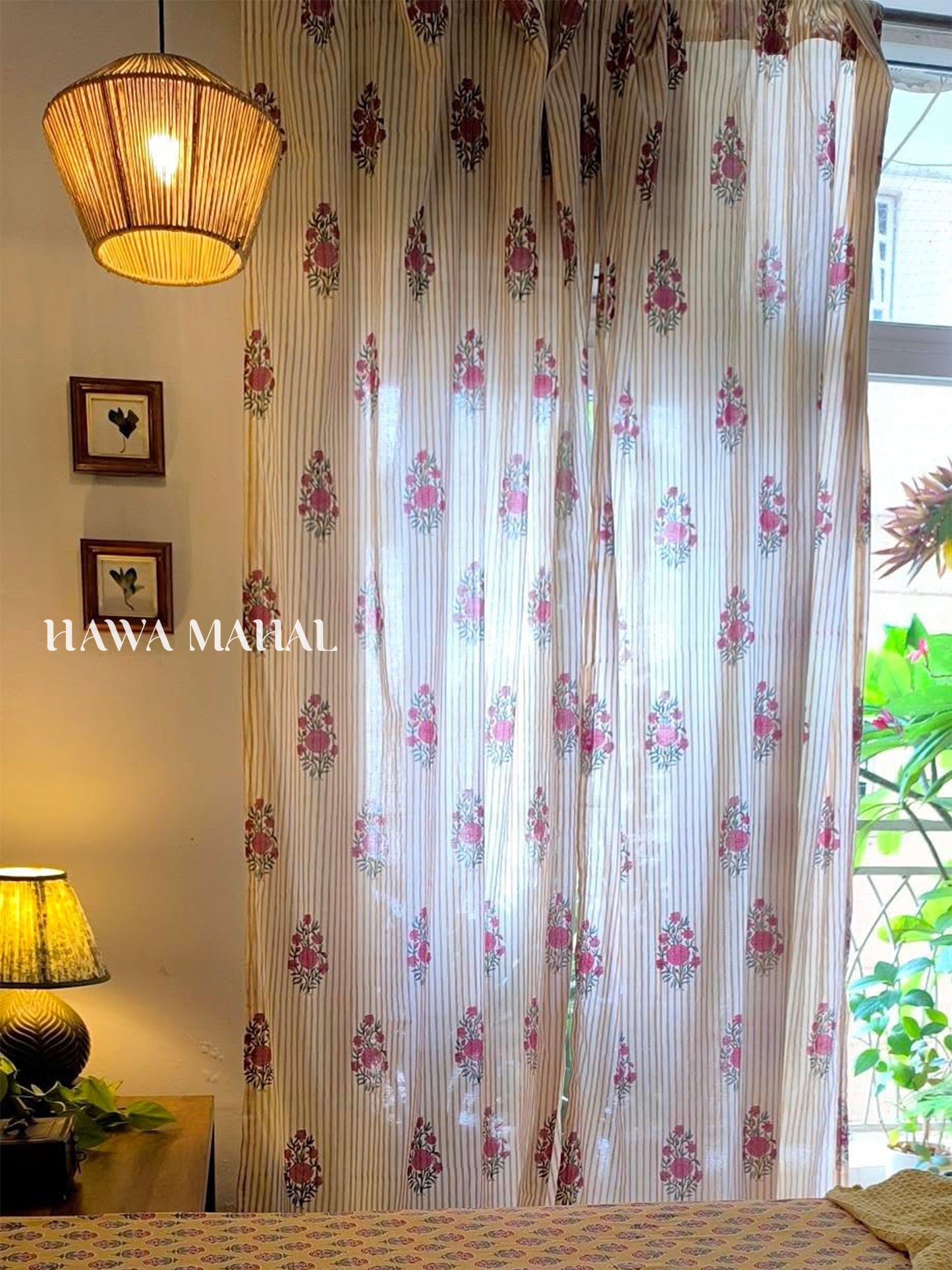Gulnaar Collection Block Print Curtains