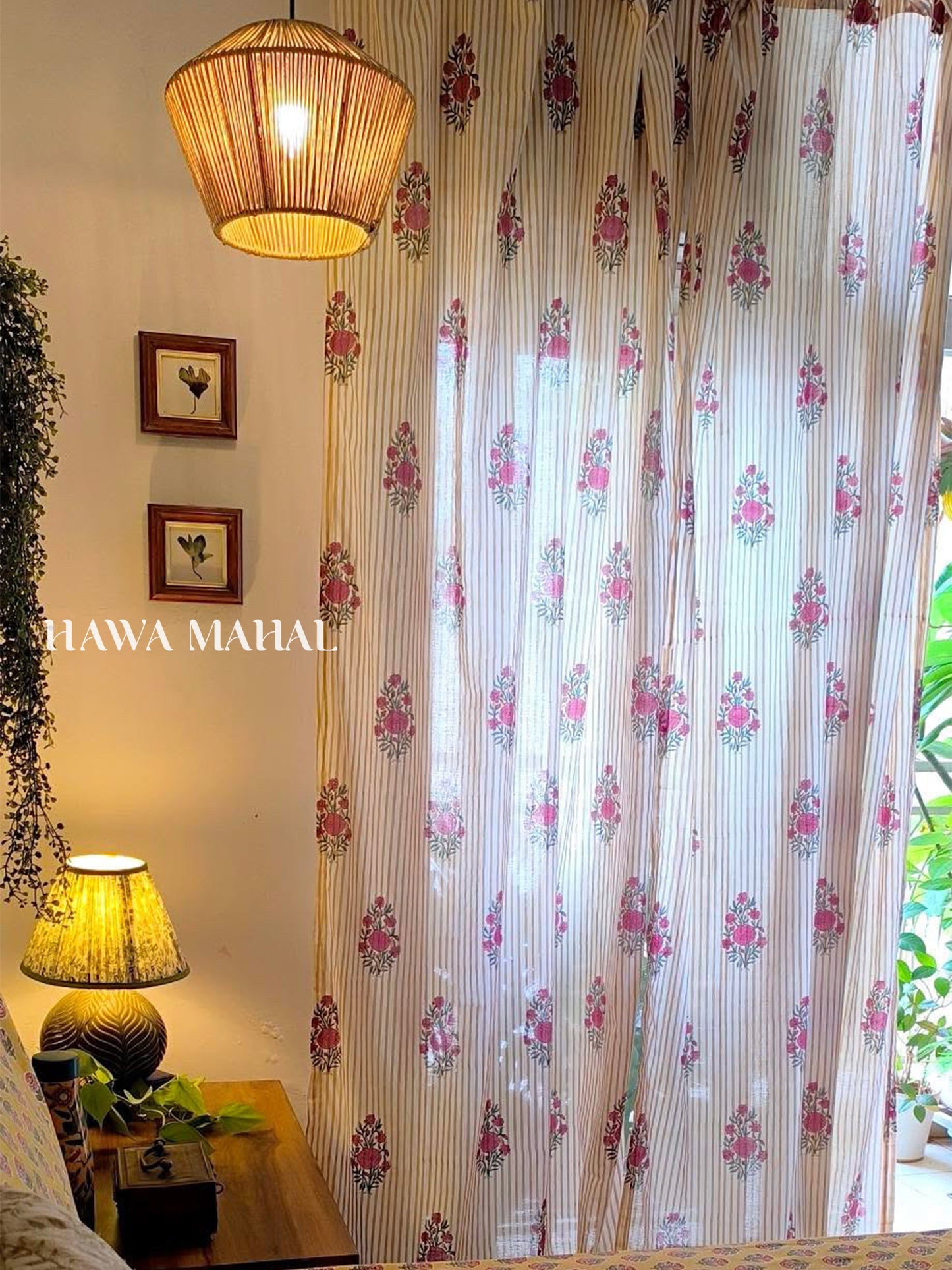 Gulnaar Collection Block Print Curtains