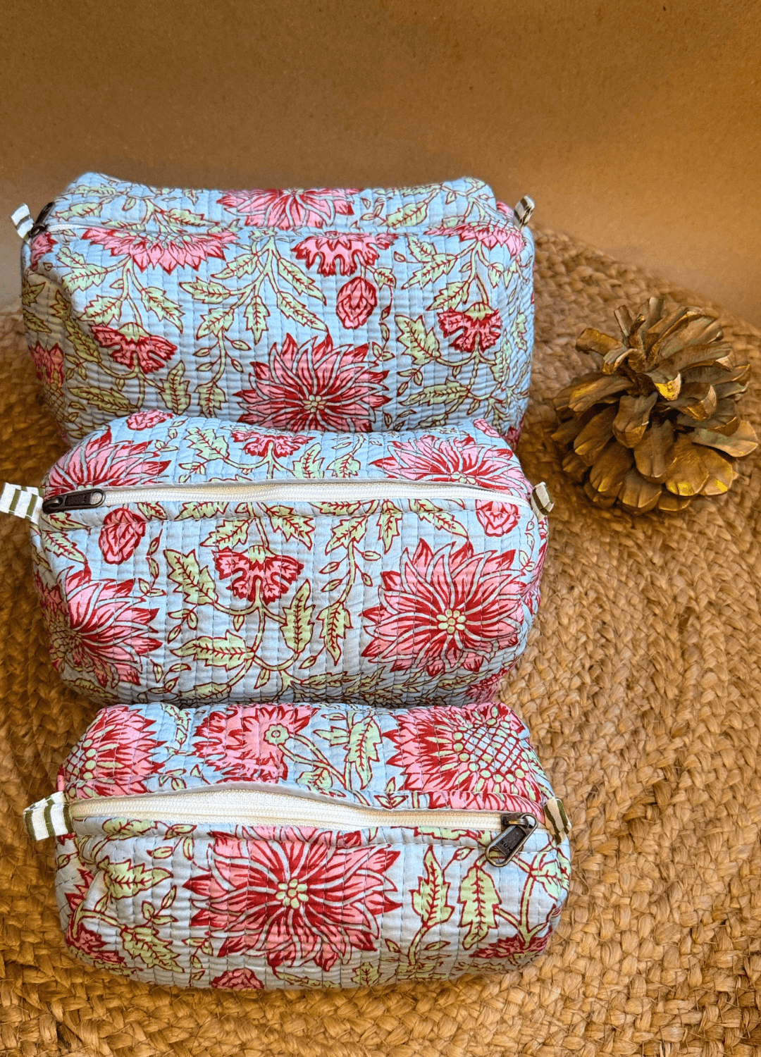 Multipurpose Toiletry Bags- Set of 3