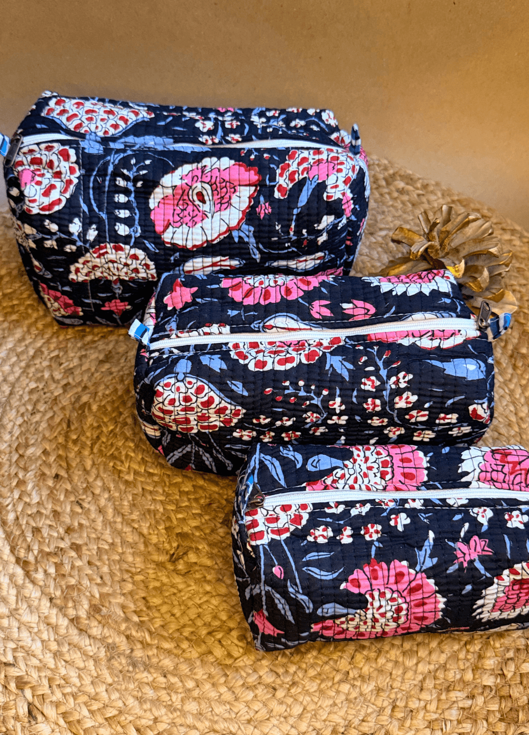 Multipurpose Toiletry Bags- Set of 3