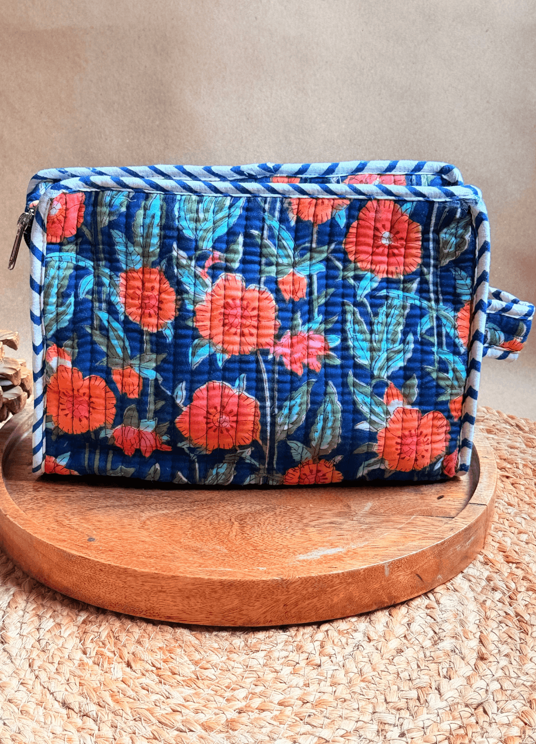 Handblock Travel Utility Pouch