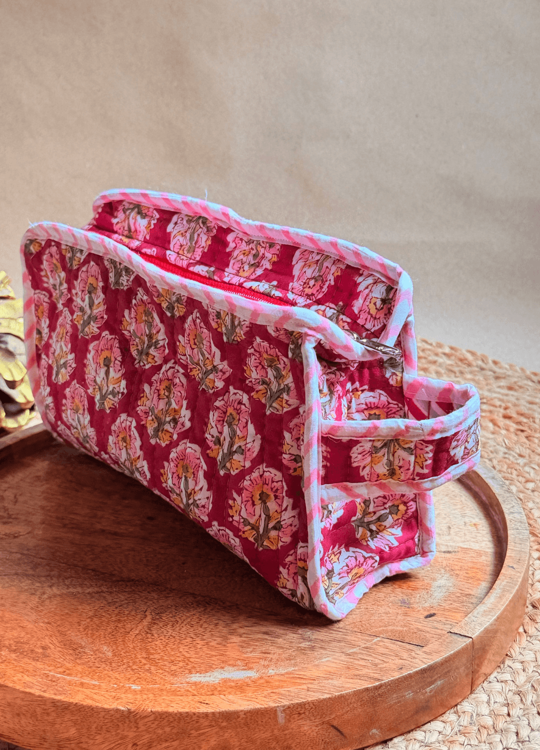 Handblock Travel Utility Pouch