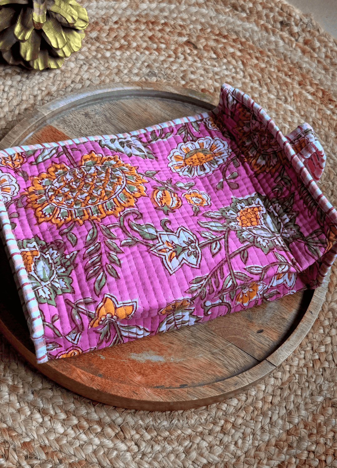 Handblock Travel Utility Pouch
