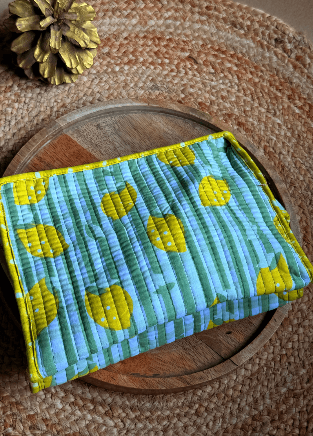 Handblock Travel Utility Pouch