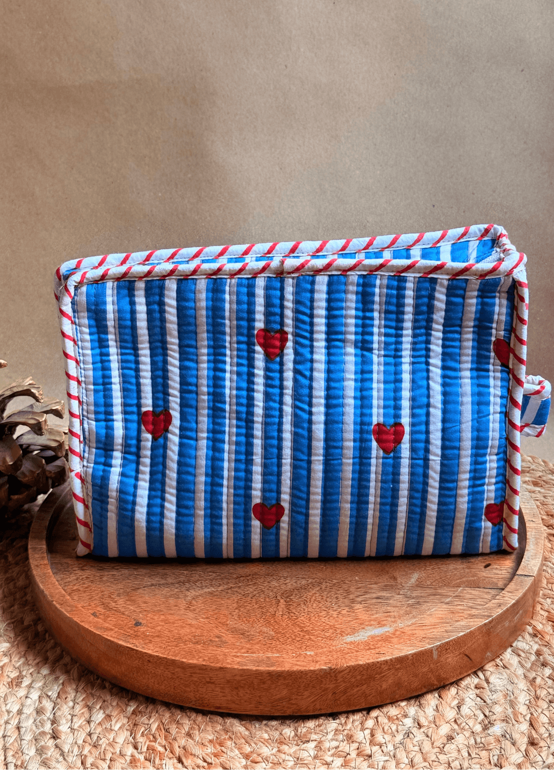 Handblock Travel Utility Pouch