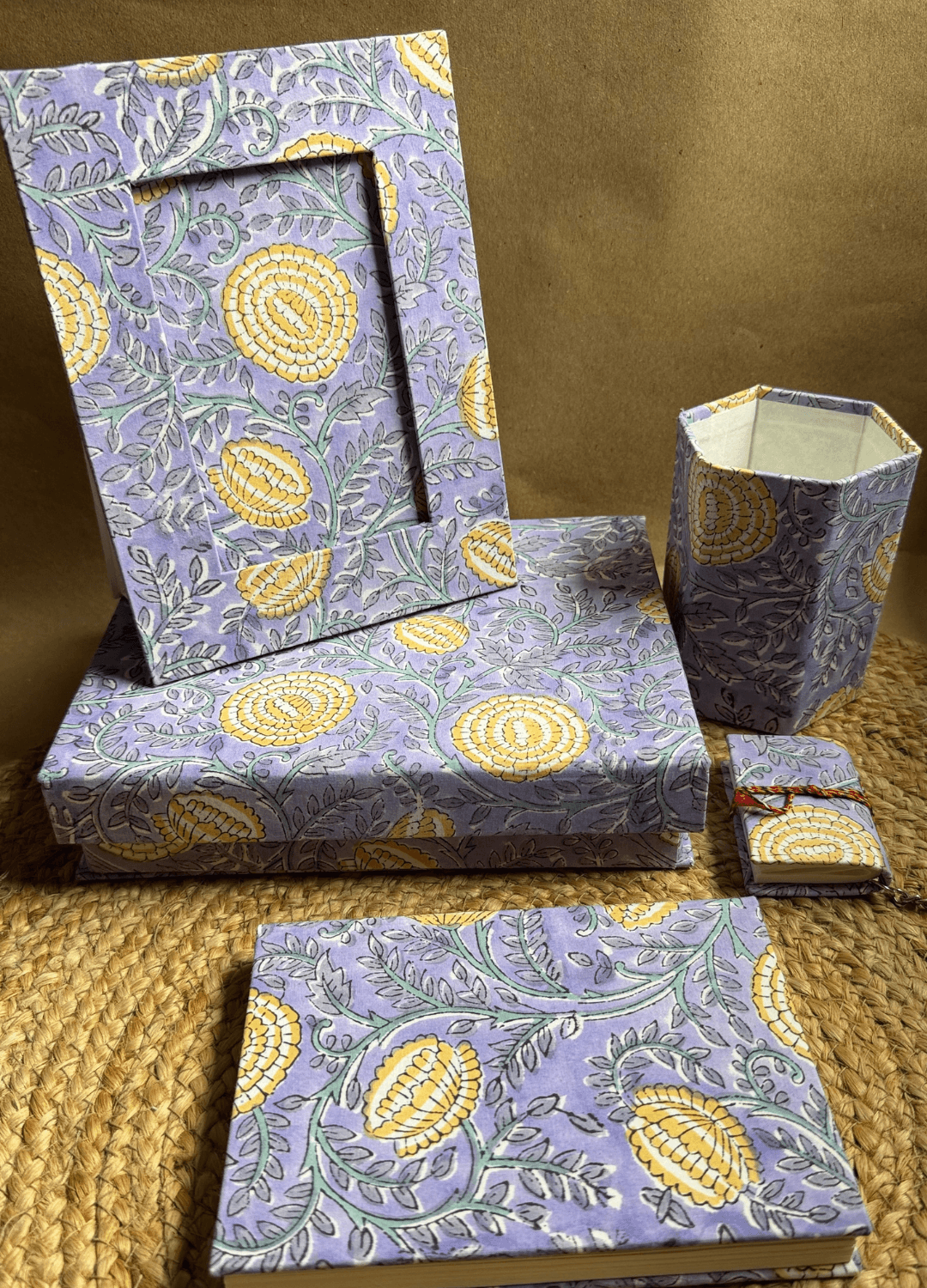 Hamper Box- 5 pc Lilac