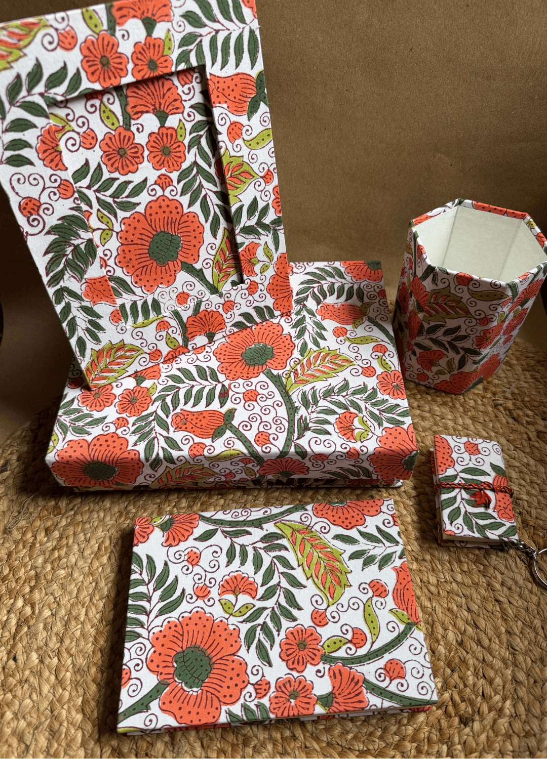 Hamper Box- 5 pc Orange