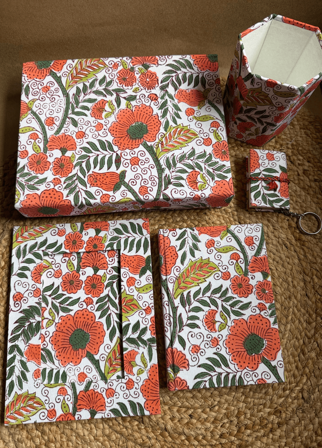 Hamper Box- 5 pc Orange