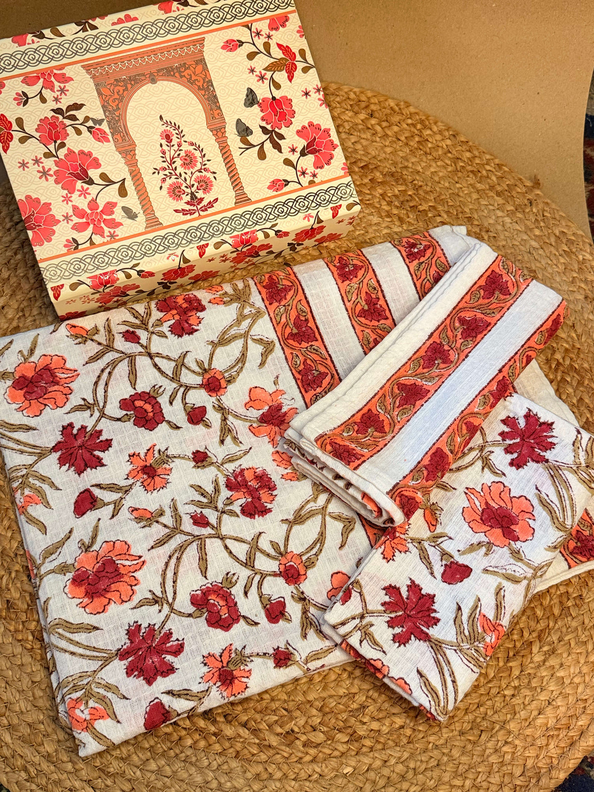 GIFT BOX - BATH LINEN SET ( 4 pc Set)