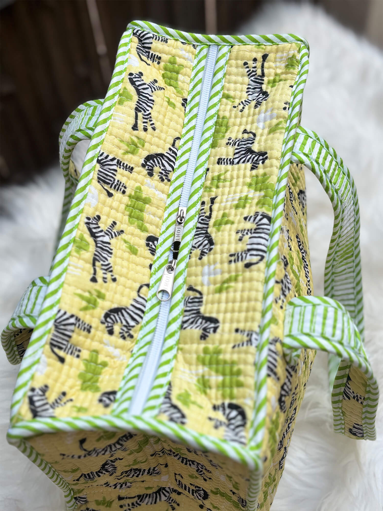 Kids Mini Tote Bag with Zip