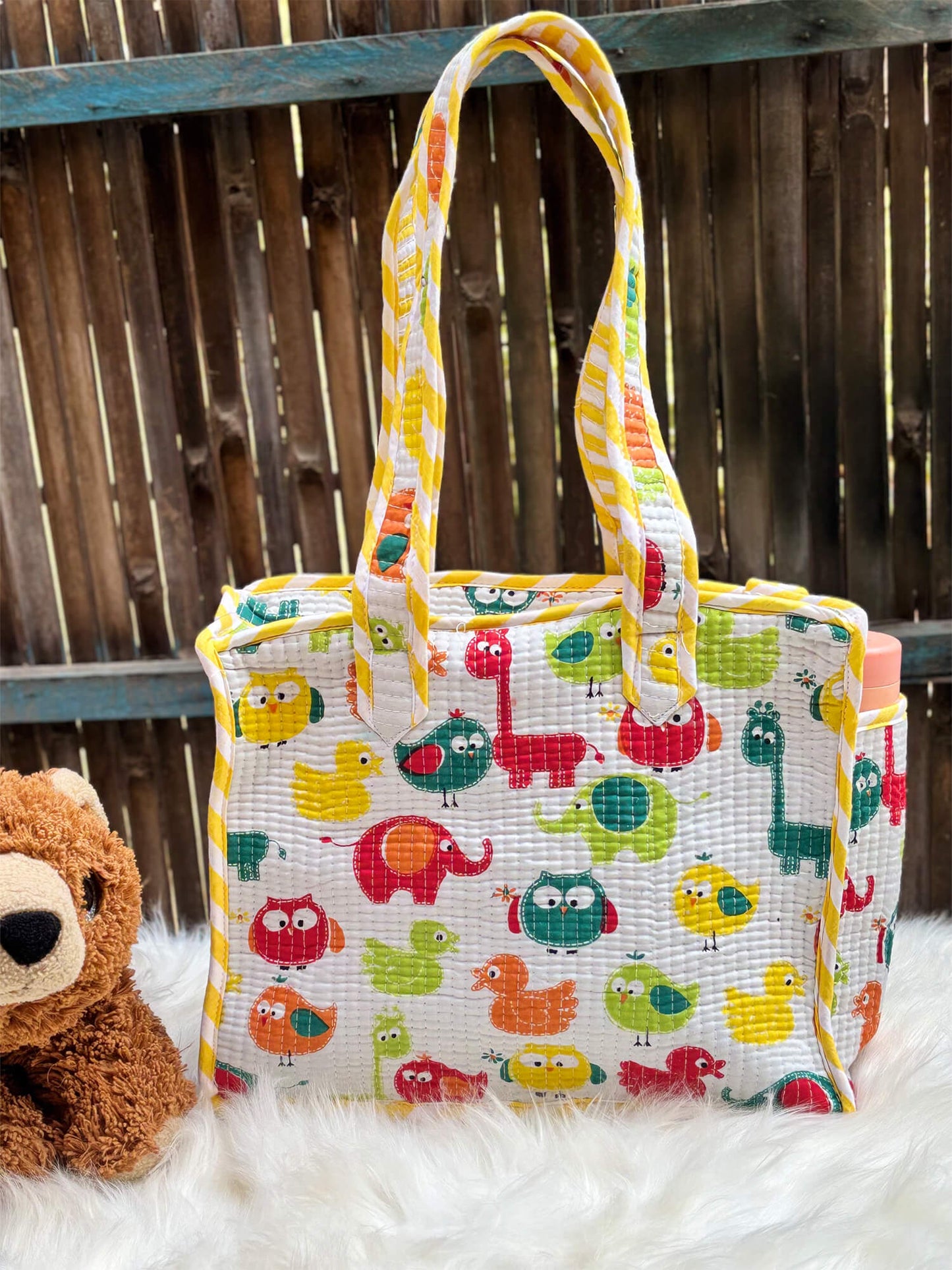 Kids Mini Tote Bag with Zip