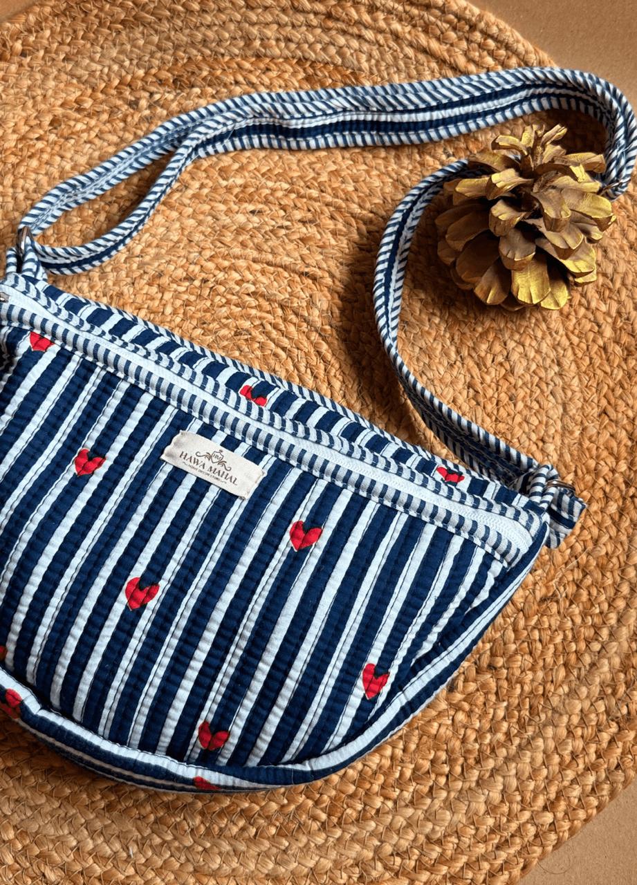 Sling Purse - Blue