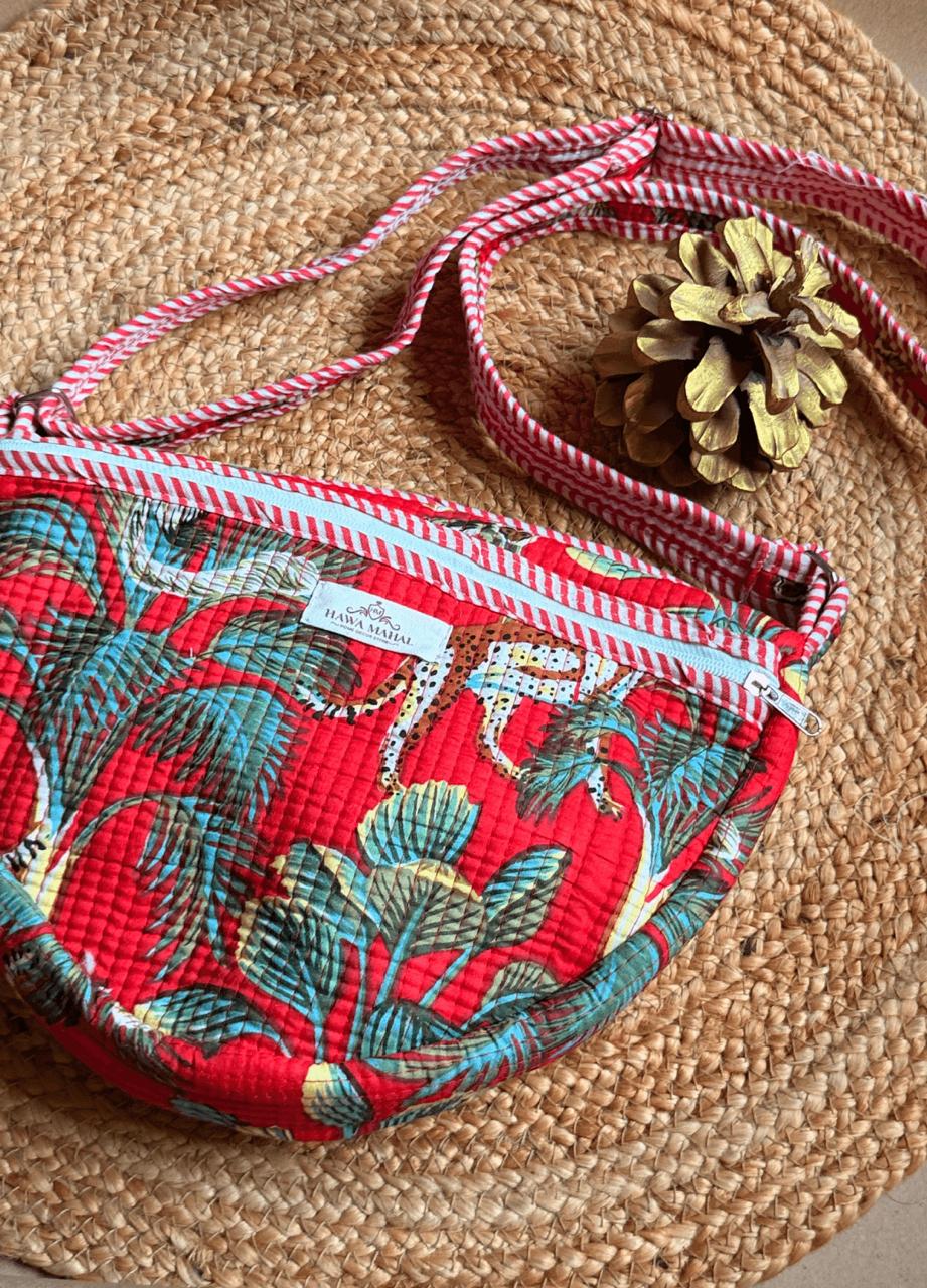 Sling purse - Red