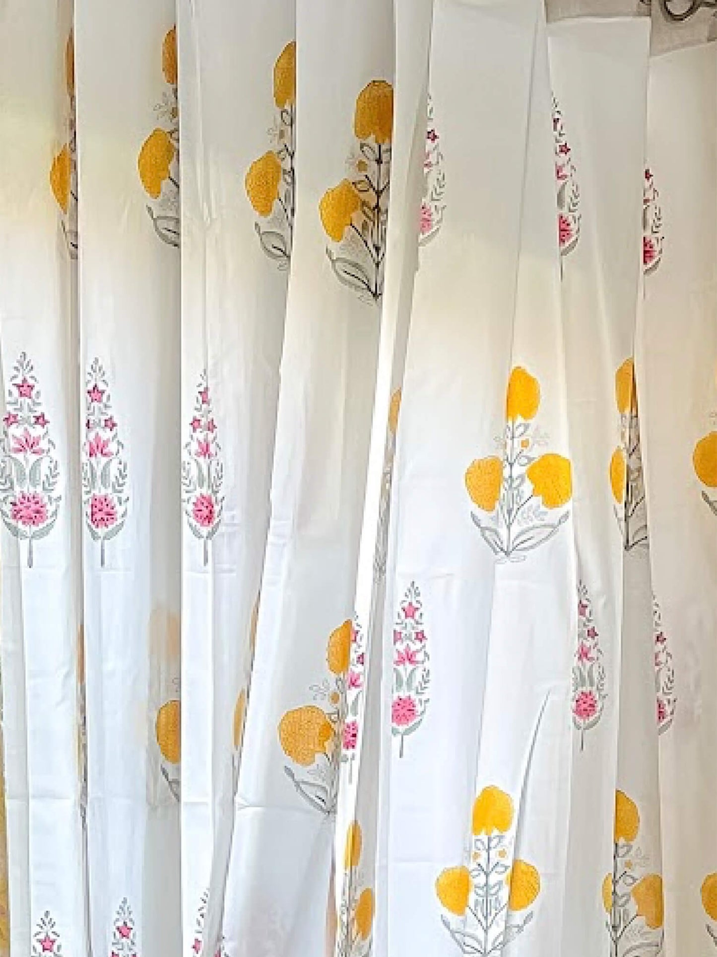 Noor Bagh Collection Block Print Curtain